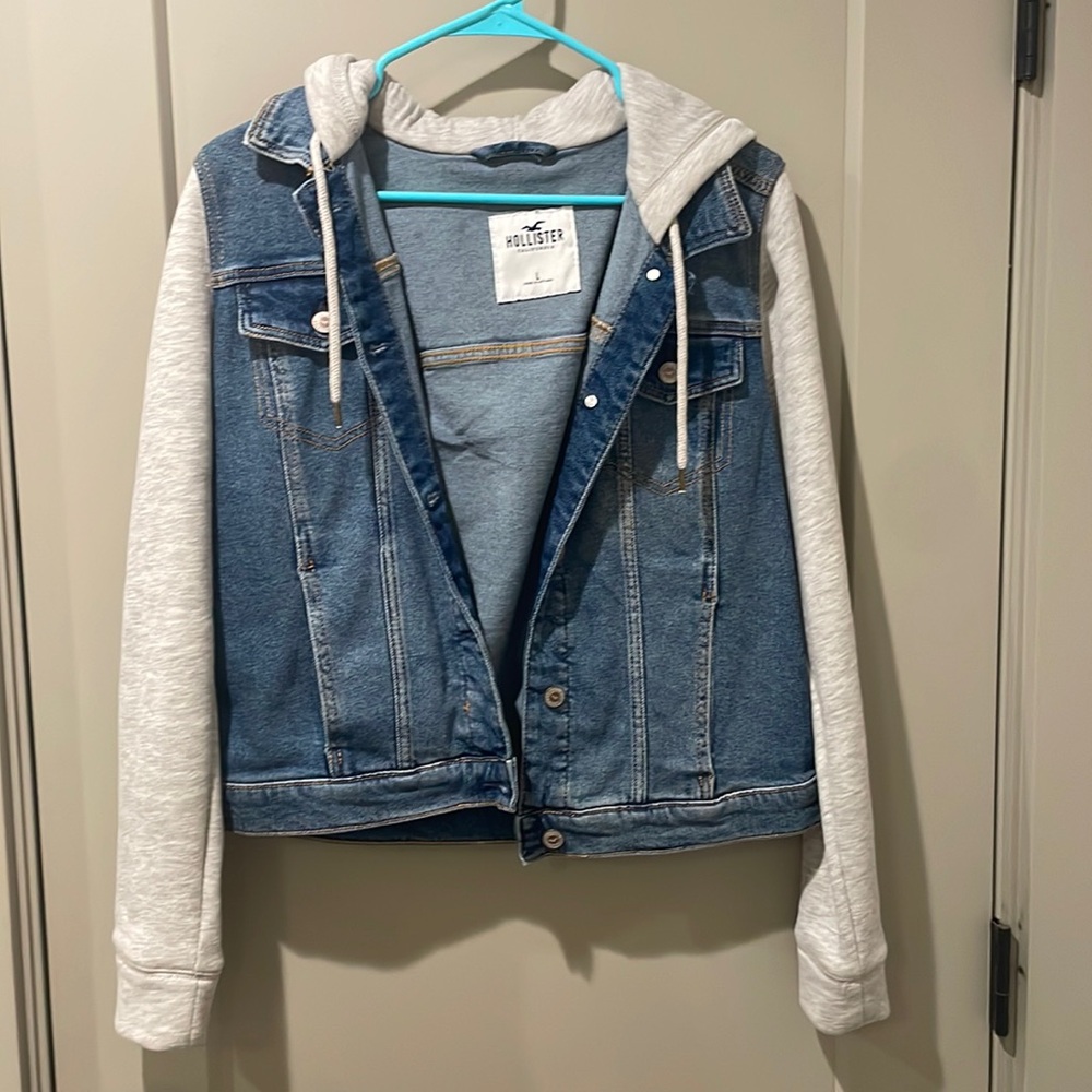 Jean Jacket/sweatshirt combo